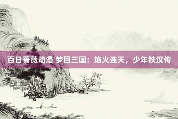 百日蔷薇动漫 梦回三国：焰火连天，少年铁汉传