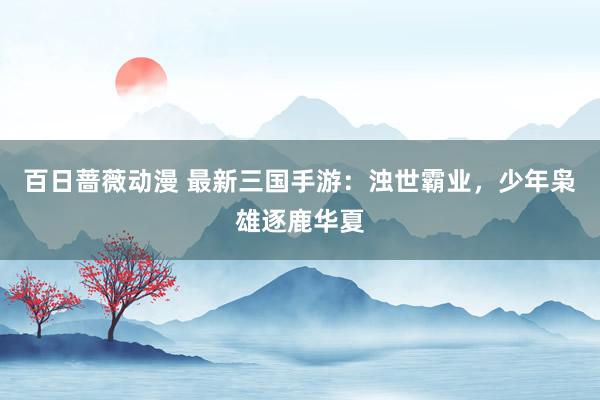 百日蔷薇动漫 最新三国手游：浊世霸业，少年枭雄逐鹿华夏