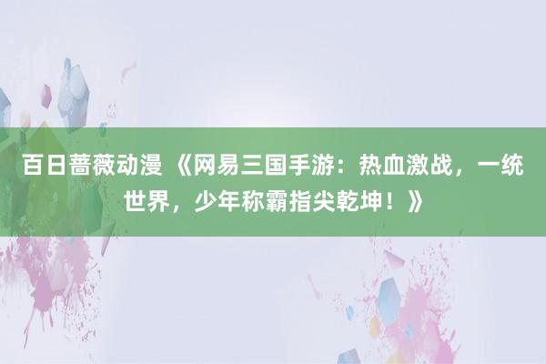 百日蔷薇动漫 《网易三国手游：热血激战，一统世界，少年称霸指尖乾坤！》