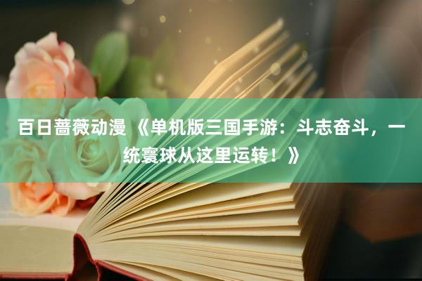 百日蔷薇动漫 《单机版三国手游：斗志奋斗，一统寰球从这里运转！》